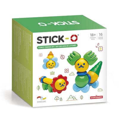 Stick-O forest friends set, 16dlg. Stick-O forest friends set, 16dlg.
