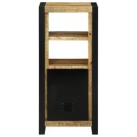 Badkamerkast met plank Bruin 40 x 30 x 90 cm Massief mangohout - thumbnail