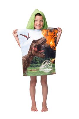 Jurassic World Poncho - 50 x 115 cm - Katoen Jurassic World Poncho - 50 x 115 cm - Katoen