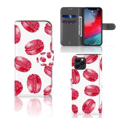 Apple iPhone 11 Pro | Book Cover | Pink Macarons