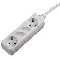 Hama Distribution Panel 4 Sockets Child-proof 1.4 M White - thumbnail