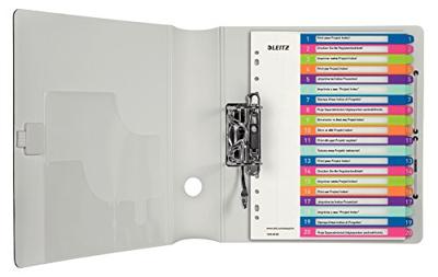 Esselte 1245-00-00 Numerieke tabbladindex Polypropyleen (PP) Meerkleurig Esselte 1245-00-00 Numerieke tabbladindex Polypropyleen (PP) Meerkleurig
