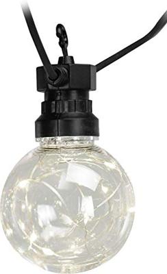 Feestverlichting - 10 lamps - 100 LED - warm wit