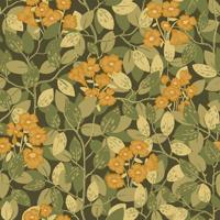 Dutch Wallcoverings Lina - Henni Yellow - Geel - thumbnail
