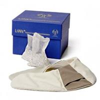 Lichtwesen Liwe nekkussen met 2 bergkristal 2 rozenkwarts 1 Stuks - thumbnail