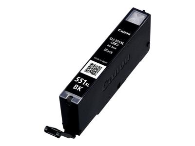 Canon inktcartridge CLI-551BK-XL, 950 pagina's, OEM 6443B001, zwart Canon inktcartridge CLI-551BK-XL, 950 pagina's, OEM 6443B001, zwart