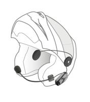 INTERPHONE helm communicatie systeem "u-com 3" helmet com.system interp. u-com 3 double kit - thumbnail
