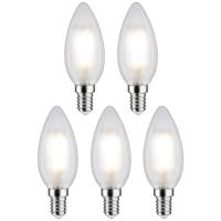 Paulmann 29096 LED-lamp Energielabel F (A - G) E14 Kaars 4.8 W Neutraalwit (Ø x h) 35 mm x 98 mm 5 stuk(s) - thumbnail