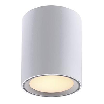 Witte LED opbouwspot Nordlux &apos;Fallon long&apos; 8.5W 500Lm 2700K warm wit 12 cm