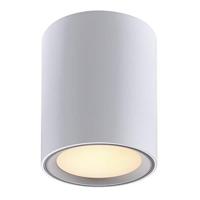 Witte LED opbouwspot Nordlux &apos;Fallon long&apos; 8.5W 500Lm 2700K warm wit 12 cm - thumbnail