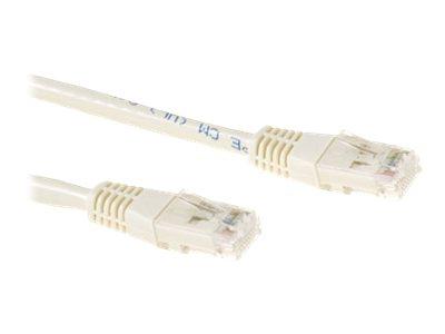 Verbindingskabel - RJ-45 (M) naar RJ-45 (M) - 20 m - UTP - CAT 6a - ivoor, RAL 1015 Verbindingskabel - RJ-45 (M) naar RJ-45 (M) - 20 m - UTP - CAT 6a - ivoor, RAL 1015