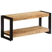 Tv-meubel 90x30x40 cm massief mangohout - thumbnail