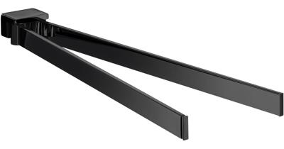 Emco Loft handdoekhouder draaibaar zwart 055013341