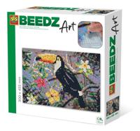 SES Creative Beedz Art Strijkkralen Toekan 30x45.5 cm 7000 Stuks - thumbnail