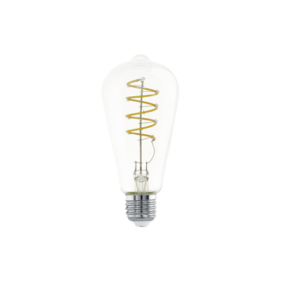 Lichtbron filament spiraal E27 ST64 400LM 2700k