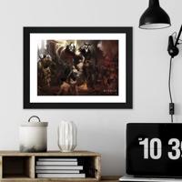 Diablo Framed Print - Diablo IV - Nephalems (30x40cm) - thumbnail