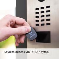 DoorBird D2101FV Fingerprint 50 Buitenunit voor Video-deurintercom via WiFi LAN RVS, RAL 7016 (zijdemat) - thumbnail