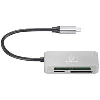Renkforce RF-PCR-210 Externe geheugenkaartlezer USB-C 3.2 Gen 1 Zilver - thumbnail