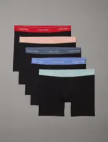 Calvin Klein 5-Pack Heren Boxershorts - Icon Cotton - Multipack heren boxershorts - thumbnail