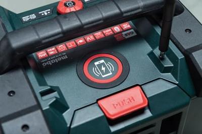 Metabo rc 12-18 32w bt dab+ accu bouwradio met laadfunctie en bluetooth 12-18v | excl. accu's en lader Metabo rc 12-18 32w bt dab+ accu bouwradio met laadfunctie en bluetooth 12-18v | excl. accu's en lader