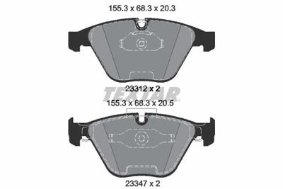 Remblokken set 2331207