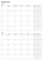 Jaarplanner Additio TRIPLEX 22,5 x 31 cm - thumbnail