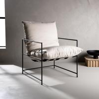 Nohr Fauteuil 'Julieanna' Linnen - thumbnail