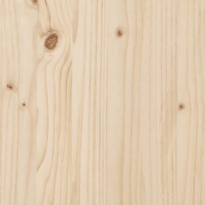 Bedframe massief hout 75x190 cm - thumbnail