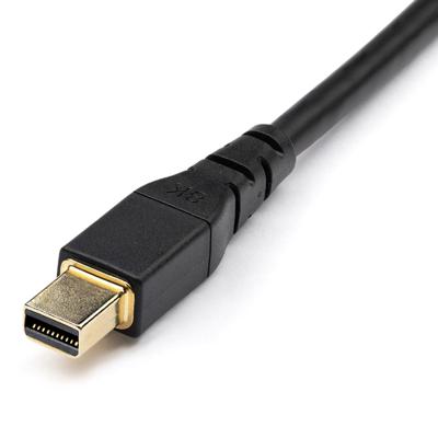 DisplayPort Mini naar DisplayPort Kabel Startech DP14MDPMM2MB Zwart