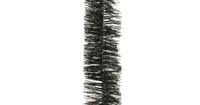 Guirlande lametta d7,5h270 cm zwart kerstslinger Decoris - Decoris - thumbnail