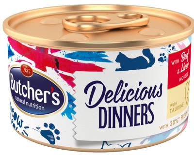 BUTCHER'S Classic Delicious Dinners Rundvlees met lever