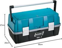 HAZET Kunststof gereedschapskist 190L-3 · L x B x H: 550 mm x 250 mm x 270 mm - thumbnail