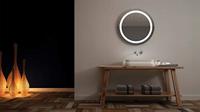 Ronde Badkamerspiegel Boss & Wessing Omega 60 cm Met Verlichting Boss & Wessing - thumbnail