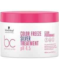 Schwarzkopf BonaCure Clean Performance Color Freeze Silver Treatment pH 4.5 500ml - thumbnail
