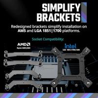 Cooler Master MasterLiquid 240 Atmos ARGB wit - thumbnail