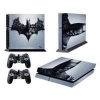 Batman patroon modekleur beschermende film sticker voor Sony PS4 - thumbnail