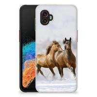 Samsung Galaxy Xcover 6 Pro | TPU Hoesje | Paarden - thumbnail