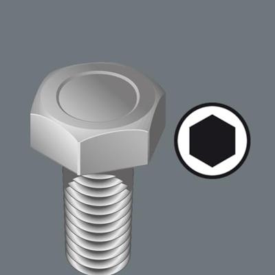 Wera 395 Dopschroevendraaier, 3.5 mm x 125 mm - 1 stuk(s) - 05028210001 - thumbnail