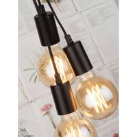 its about RoMi Vloerlamp 'Oslo' 3-lamps, kleur Zwart - thumbnail