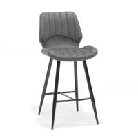 Barkruk Arvin Grijs - Set van 2 - thumbnail