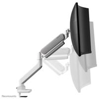 Neomounts ds70-450wh1 full-motion desk mount, 17 - 42 inch, topfix clamp & grommet - thumbnail
