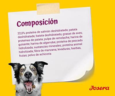 Josera - Hondenvoer - 900 g - Mini Senior - Zalm - Kleine Senior Dieren - Graanvrij - Brengt vitaliteit - Tandhulp