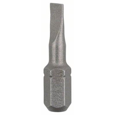 Bosch Accessoires Bit extra-hard S 0,6x4,5, 25 mm 25st - 2607001460