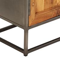 VidaXL Dressoir 65x30x70 cm gerecycled teakhout en staal - thumbnail
