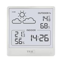 TFA Dostmann Funk-Wetterstation CLEO 35.1176.02 Draadloos weerstation Verwachting voor 12 tot 24 uur Aantal sensoren max.: 1 stuk(s) - thumbnail
