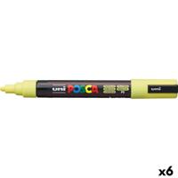 Paintmarker Uni POSCA PC5M medium zonnegl | 6 stuks - thumbnail