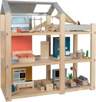Small Foot - houten poppenhuis met meubels - thumbnail