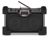 PerfectPro RockHart Bouwradio DAB+, VHF (FM) AUX, Bluetooth, NFC, USB Spatwaterbestendig, Stofdicht, Stofvast, Acculaadfunctie Zwart - thumbnail