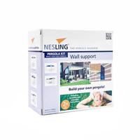 Nesling pergola muurelement set van 2 - thumbnail