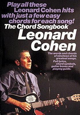 Wise Publications Leonard Cohen: Chord Songbook voor gitaar